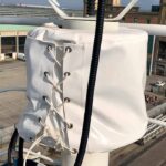 Sellerie extérieure sur mesure pour paquebot, conçue pour offrir confort, élégance et résistance en environnement marin