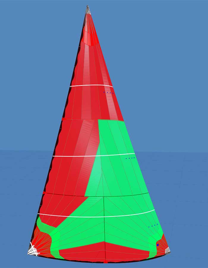 Gennaker en 3D